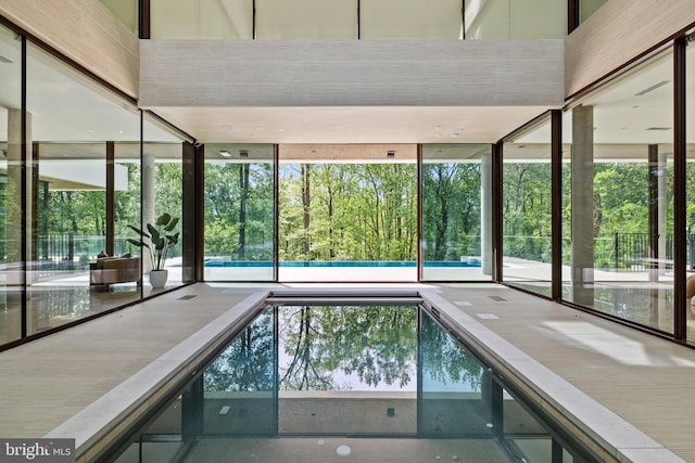 view of indoor pool