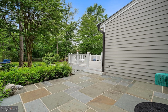 2125 Rampart Dr, Alexandria, VA 22308 - view of patio / terrace