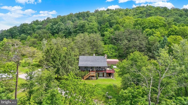 10263 Licking Creek Rd, Mifflintown, PA 17059 - view of subject property featuring a heavily wooded area