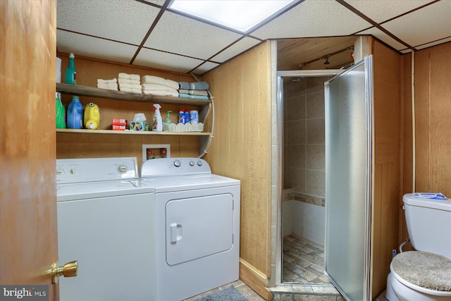 10263 Licking Creek Rd, Mifflintown, PA 17059 - laundry area featuring separate washer and dryer