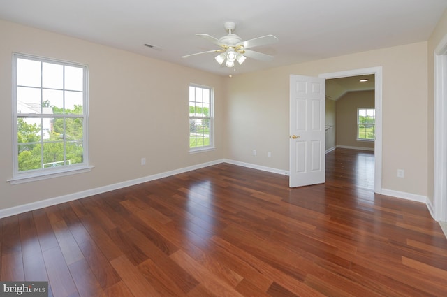 6 Applewood Ct, Hainesport, NJ 08036 - spare room featuring healthy amount of natural light, ceiling fan, and baseboards