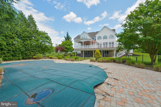 6 Applewood Ct, Hainesport, NJ 08036 - view of swimming pool with a patio