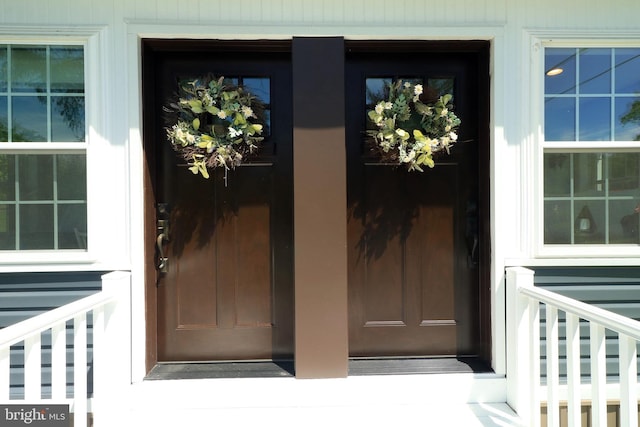 view of entrance to property