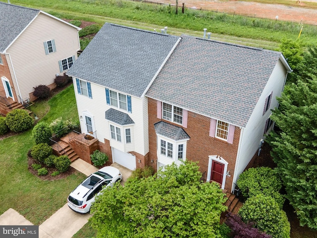 2079 Stoneleigh Dr, Winchester, VA 22601 - view from above of property