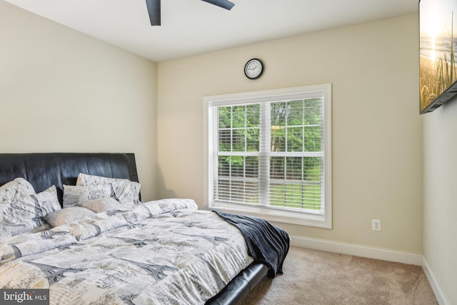 13330 Darnestown Rd, Darnestown, MD 20878 - bedroom with carpet, baseboards, and a ceiling fan