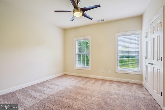 13330 Darnestown Rd, Darnestown, MD 20878 - carpeted spare room with baseboards and ceiling fan