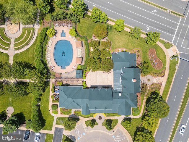 42189 Shorecrest Ter, Aldie, VA 20105 - bird's eye view of a pool area