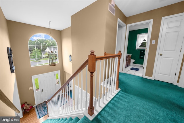 1418 Deer Meadow Ln, Garnet Valley, PA 19060 - foyer with baseboards