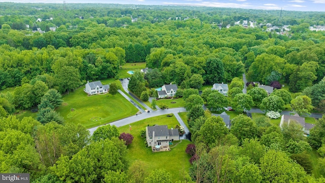 1418 Deer Meadow Ln, Garnet Valley, PA 19060 - aerial view of a forest