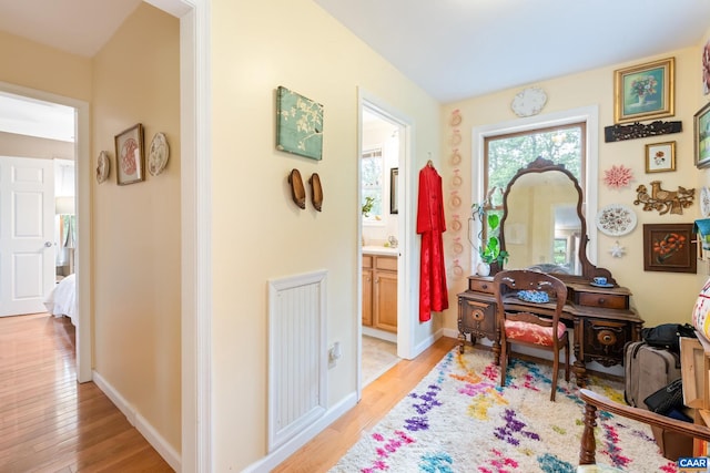 686 Snow Mountain Rd, Stanardsville, VA 22973 - entryway with light wood finished floors and baseboards
