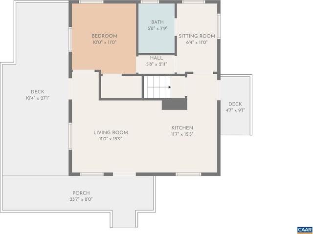 686 Snow Mountain Rd, Stanardsville, VA 22973 - room layout
