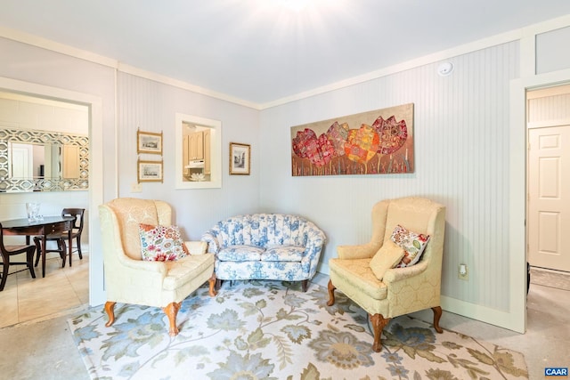 686 Snow Mountain Rd, Stanardsville, VA 22973 - sitting room with ornamental molding and baseboards