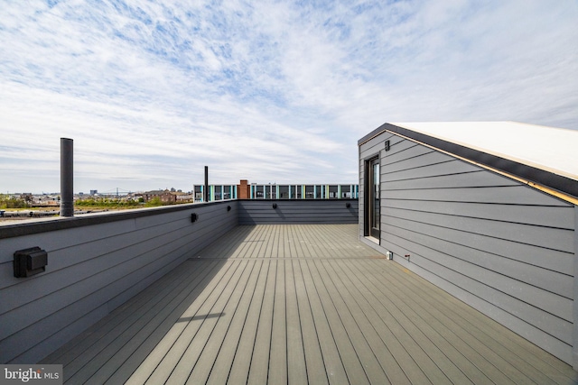 2201 E Somerset St Unit B3Upper, Philadelphia, PA 19134 - view of wooden terrace