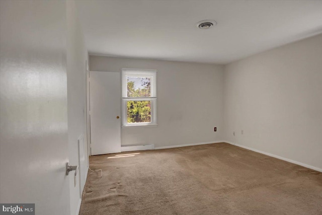 102 Andover Ct, Frederick, MD 21702 - empty room featuring carpet, baseboard heating, and baseboards