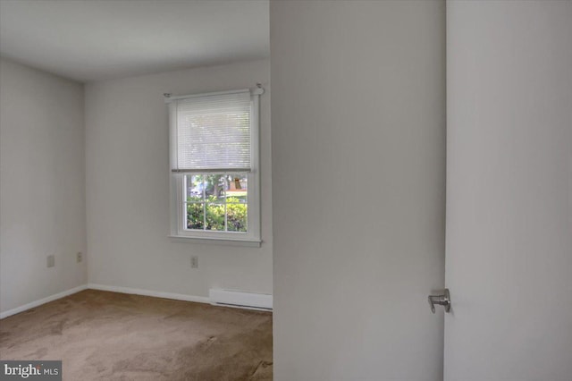 102 Andover Ct, Frederick, MD 21702 - carpeted spare room with baseboard heating and baseboards