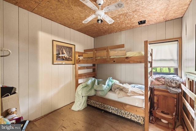 1939 Old Reading Rd Lot 67, 95, Catawissa, PA 17820 - bedroom with wood walls and wood finished floors