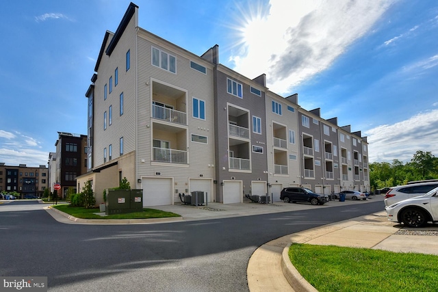 view of apartment building / complex featuring central AC
