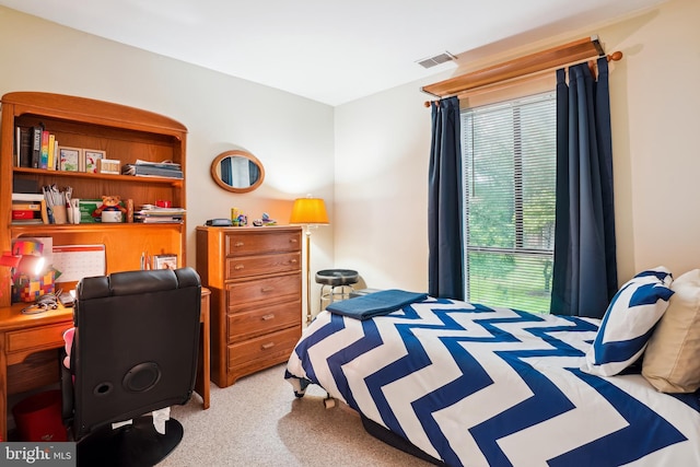bedroom featuring carpet floors