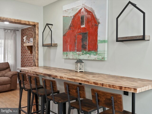 55 Powell Ln, Front Royal, VA 22630 - indoor dry bar featuring wood finished floors