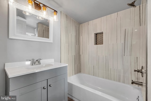 19 E Main St, Salem, NJ 08079 - bathroom featuring vanity and  shower combination