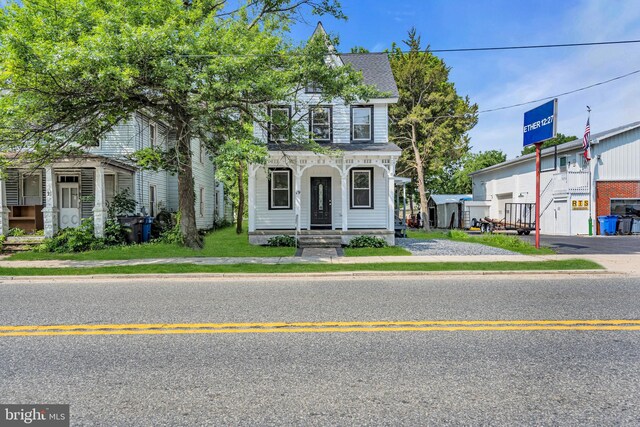 19 E Main St, Salem, NJ 08079 - view of front of house with covered porch