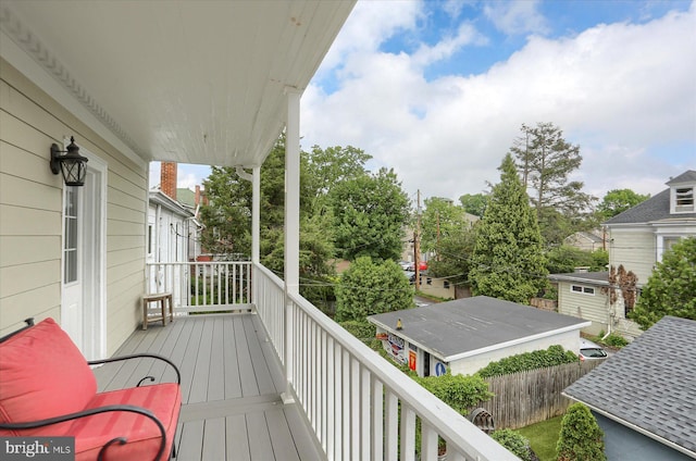 65 S College St, Carlisle, PA 17013 - view of wooden deck