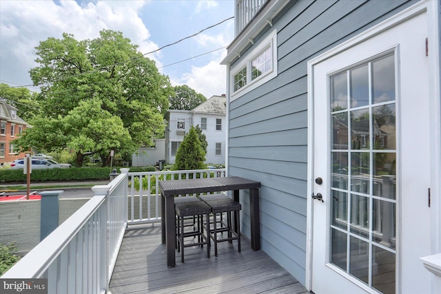 65 S College St, Carlisle, PA 17013 - view of wooden deck