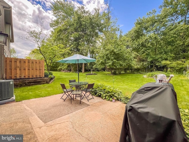33 Laurel Cir, Newtown, PA 18940 - view of patio / terrace with area for grilling and outdoor dining space