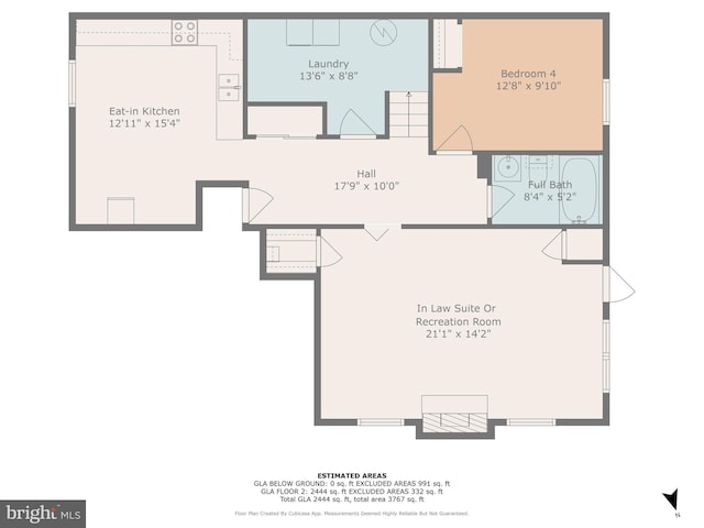 10699 Harding Rd, Laurel, MD 20723 - floor plan / room layout
