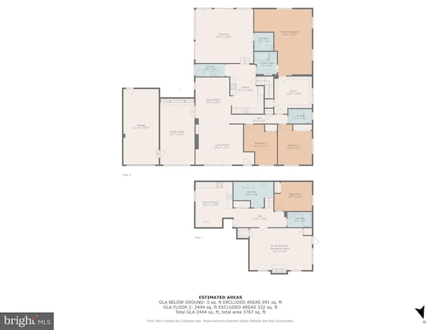 10699 Harding Rd, Laurel, MD 20723 - floor plan / room layout