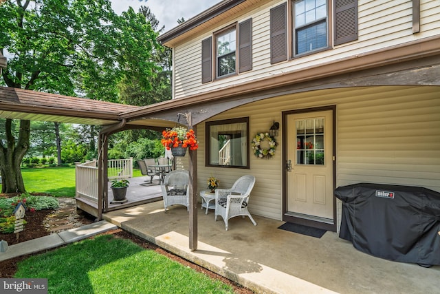 1626 Lampeter Rd, Lancaster, PA 17602 - view of patio / terrace featuring grilling area