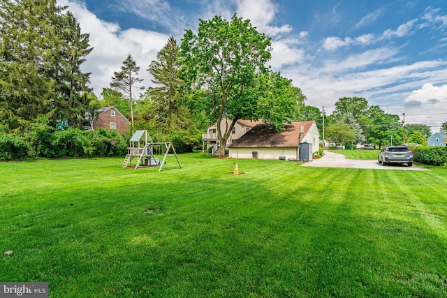 1626 Lampeter Rd, Lancaster, PA 17602 - view of grassy yard featuring a playground