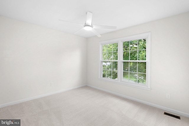 2619 Stone Mountain Ct, Herndon, VA 20170 - empty room with carpet floors, baseboards, and a ceiling fan