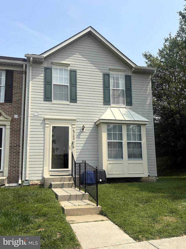 100 Paden Ct, Forest Hill, MD 21050 - view of front facade featuring entry steps and a front yard