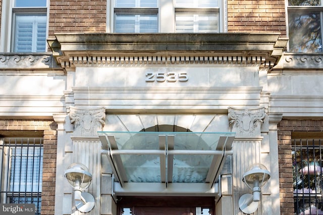 view of property