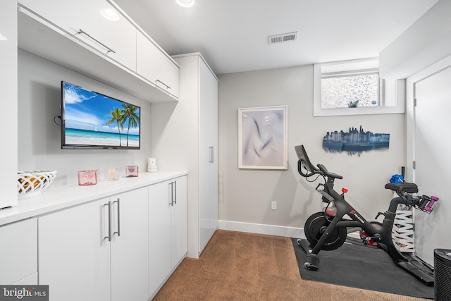 721 S Smedley St, Philadelphia, PA 19146 - exercise area with baseboards and carpet