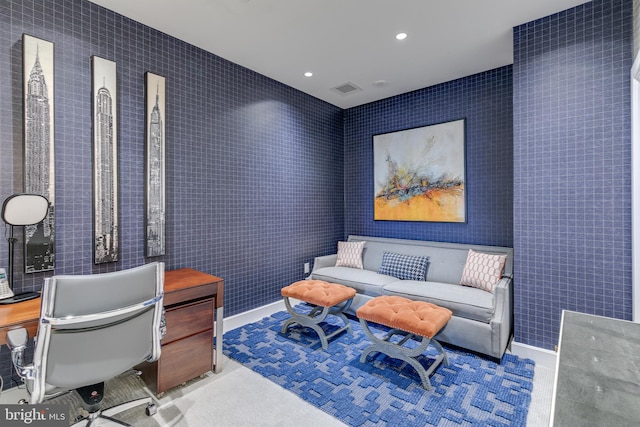 50 S 16th St Unit 5401, Philadelphia, PA 19102 - office with carpet and recessed lighting