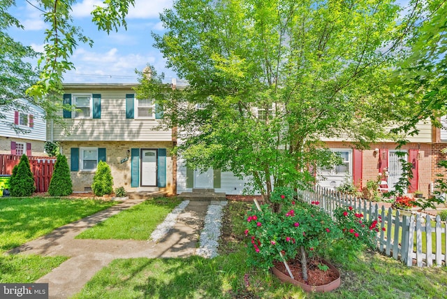 multi unit property with brick siding