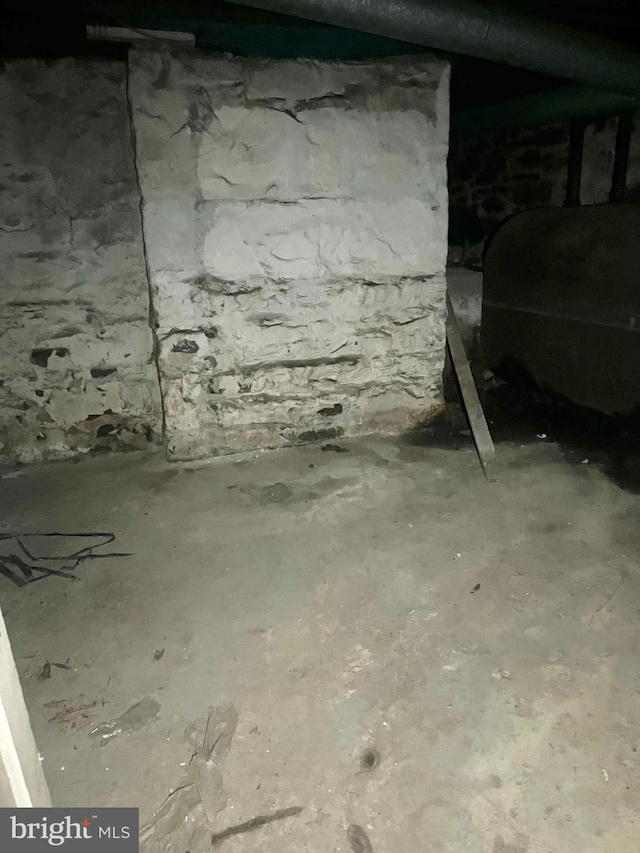 435 S Augusta Ave, Baltimore, MD 21229 - below grade area featuring oil tank