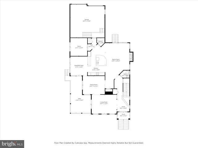 17494 Lethridge Cir, Round Hill, VA 20141 - view of room layout