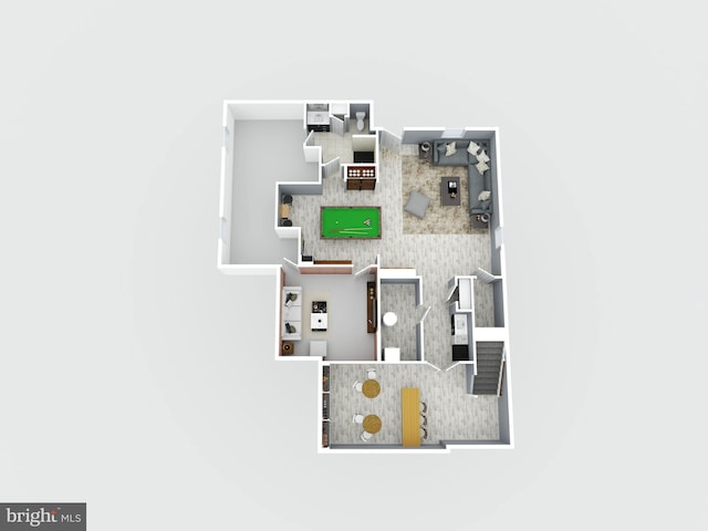 17494 Lethridge Cir, Round Hill, VA 20141 - view of room layout