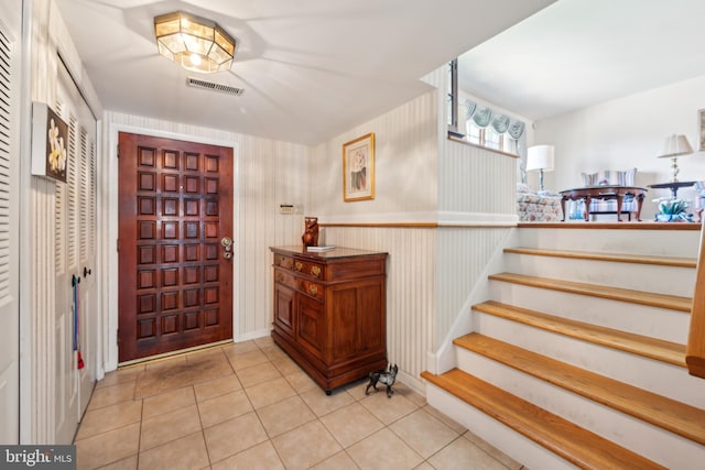 2 Tomahawk Dr, Marlton, NJ 08053 - foyer entrance featuring tile patterned floors and baseboards