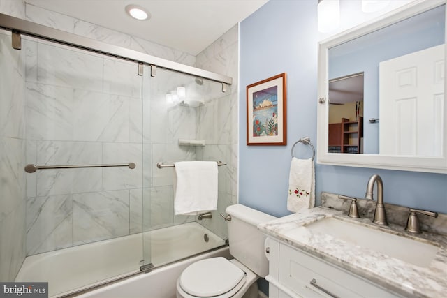 1725 Willard St NW Unit 3, Washington, DC 20009 - full bathroom with combined bath / shower with glass door and vanity