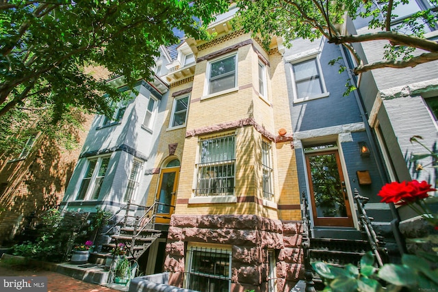 1725 Willard St NW Unit 3, Washington, DC 20009 - view of front of home featuring brick siding and entry steps