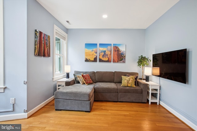1725 Willard St NW Unit 3, Washington, DC 20009 - living area with light wood finished floors and recessed lighting