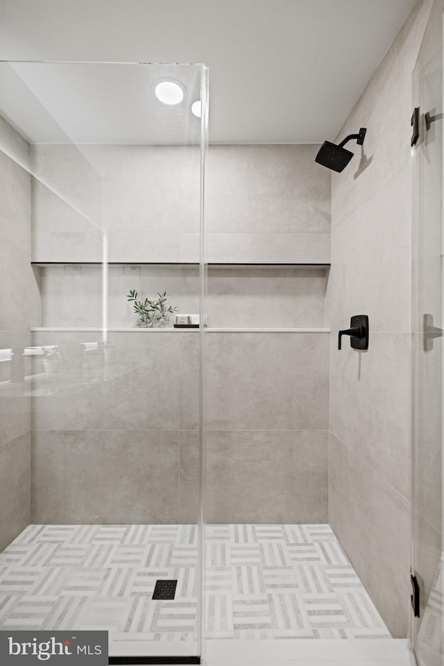 1407 1st St NW Unit 1, Washington, DC 20001 - full bath featuring a shower stall