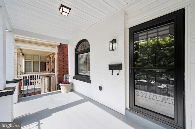 642 S 51st St, Philadelphia, PA 19143 - view of patio / terrace with a porch