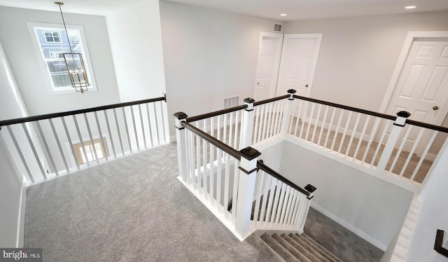 2030 N Fall Harvest Dr, Mechanicsburg, PA 17055 - stairs with carpet and recessed lighting