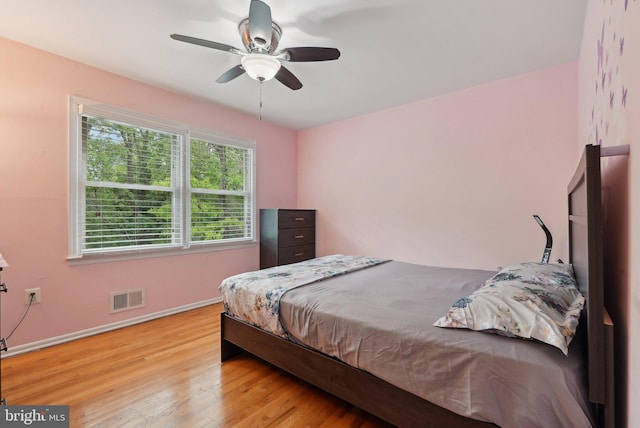11 Moro Dr, Hamilton, NJ 08619 - bedroom featuring baseboards, wood finished floors, and ceiling fan