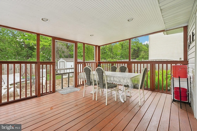 11 Moro Dr, Hamilton, NJ 08619 - sunroom / solarium with outdoor dining area